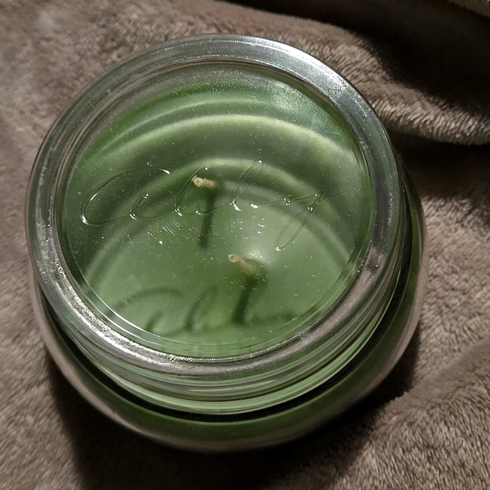 💚ABBY CANDLES EUCALYPTUS MINT 8 OZ NEW!!!💚 Glass Candle- made in the USA